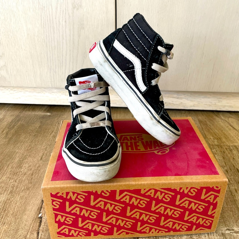 Vans high top sneakers size 10.5